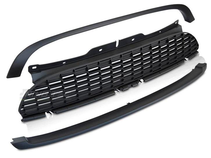 Grill Mini Cooper R55 R56 R57 R58 R59 JCW look mat zwart, Auto-onderdelen, Overige Auto-onderdelen, Ophalen of Verzenden