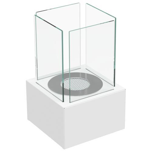 Bio Ethanol Tafelhaard Tango 1 White, Huis en Inrichting, Haarden