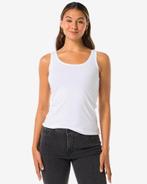 HEMA Damessinglet biologisch katoen wit 2 voor 19.99, Kleding | Dames, Verzenden, Nieuw