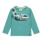 KOKO NOKO-collectie Longsleeve (teal green), Kinderen en Baby's, Babykleding | Maat 80, Nieuw, KOKO NOKO, Verzenden