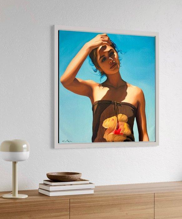 L Anton - Soleil d’été - No Reserve, Antiek en Kunst, Kunst | Schilderijen | Modern