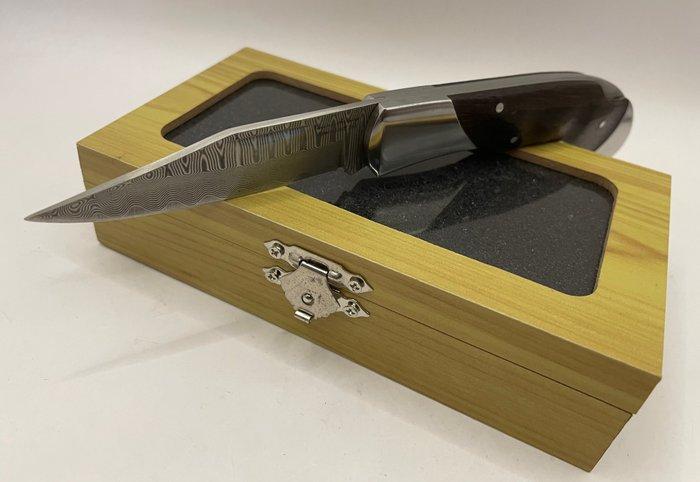 Izumi Ichiago - Tafelmes - Izumi Ichiago Red Hawk Damascus, Antiek en Kunst, Antiek | Keukenbenodigdheden