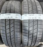 2x 215-65-16c Tyfoon All Season 2x 6.5mm €60 PST 215 65 16c, Ophalen, 16 inch, All Season, Band(en)