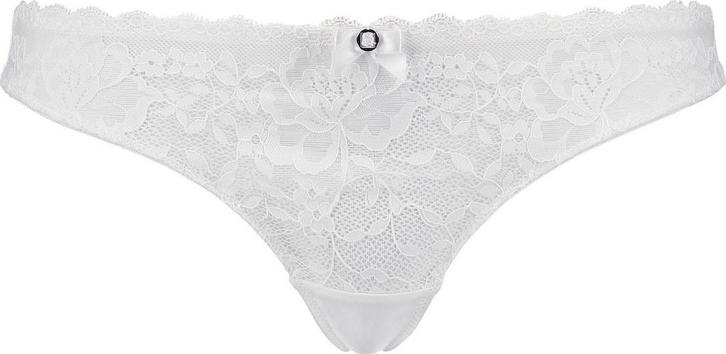 Hunkemöller - Maat M String Onderbroek Maya - wit, Kleding | Dames, Ondergoed en Lingerie, Verzenden