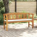 vidaXL Rozenbank Natuurlijk 157 x 46 x 82,5 cm Massief, Tuin en Terras, Verzenden, Nieuw