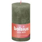 Bolsius Stompkaars Olive 13 cm, Huis en Inrichting, Woonaccessoires | Kandelaars en Kaarsen, Nieuw, Verzenden