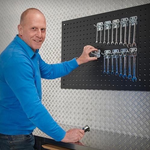 Datona Gereedschapshaak dubbel - 5 cm (10 stuks) - Datona -, Doe-het-zelf en Verbouw, Gereedschap | Handgereedschap, Nieuw, Ophalen of Verzenden