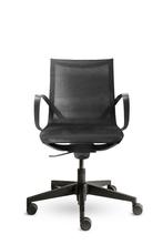 Design Vergaderstoel, Verzenden, Zwart, Nieuw, Bureaustoel