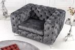Design Chesterfield fauteuil MODERN BAROQUE 120cm, Huis en Inrichting, Fauteuils, Ophalen of Verzenden, Nieuw
