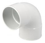 Nicoll PVC-Ti bocht 87,5 graden mof-mof wit Ø80, Doe-het-zelf en Verbouw, Buizen en Afvoer, Ophalen of Verzenden, Nieuw