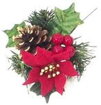 Kerstbijsteker Kerstroos Dennenappel en Besjes doos 96 stuks, Ophalen of Verzenden, Nieuw