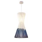Hanglamp Modern Wit met Blauw 30 cm - Scaldare Aprilia, Huis en Inrichting, Nieuw, Verzenden