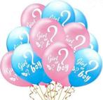 Genderreveal kraskaarten spel Girl or Boy met 18 kaarten, Verzenden, Nieuw, Feestartikel, Geboorte of Huwelijk