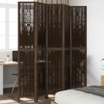 vidaXL Kamerscherm met 5 panelen massief paulowniahout, Huis en Inrichting, Verzenden, Nieuw