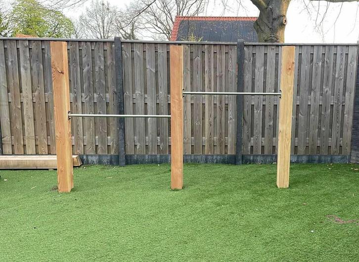 Houten Duikelrek Dubbel BK Douglas, Kinderen en Baby's, Speelgoed | Buiten | Speeltoestellen, Nieuw, Ophalen of Verzenden