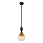 Hanglamp ALADDIN 16.5 cm 1-lichts Zwart, Smoked, Huis en Inrichting, Ophalen of Verzenden, Nieuw, Metaal, Minder dan 50 cm