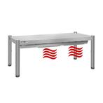 GGM Gastro | Warmtebrug PREMIUM - 800x370mm - met 1 plank -, Verzenden, Nieuw in verpakking, Overige typen