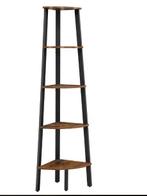 Industriële hoekboekenkast met 5 planken, Huis en Inrichting, Kasten | Boekenkasten, Verzenden, Nieuw