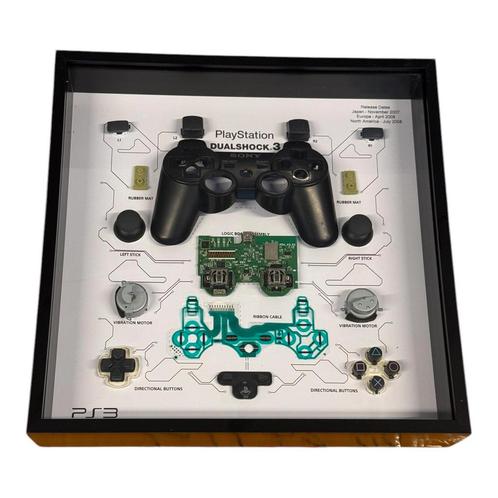 Wall Art - Playstation 3 controller zwart, Spelcomputers en Games, Spelcomputers | Overige Accessoires, Verzenden