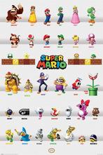 Poster Super Mario Character Parade 61x91,5cm, Verzenden, Nieuw, A1 t/m A3