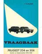 1973 - 1979 PEUGEOT 204 | 304 BENZINE DIESEL VRAAGBAAK