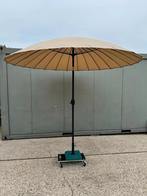 Parasol - 270cm - rond - voet - nieuw (Stokparasols, Tuin), Verzenden, Nieuw