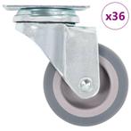 vidaXL 36 st Zwenkwielen 50 mm, Zakelijke goederen, Verzenden