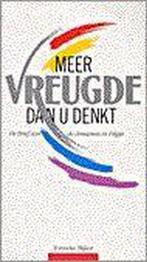MEER VREUGDE DAN U DENKT 9789029710619 BIJKER, Boeken, Verzenden, Gelezen, BIJKER