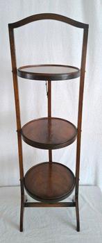 Étagère - Hout - Dumb Waiter’, inklapbaar, Antiek en Kunst