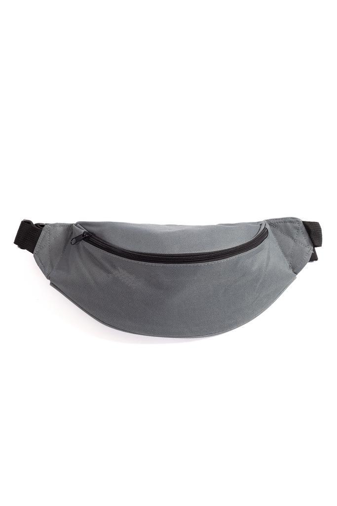 Heuptas Grijs Fanny Pack Twee Vakken Zwarte Band Tas Schoude, Sieraden, Tassen en Uiterlijk, Tassen | Damestassen, Overige typen