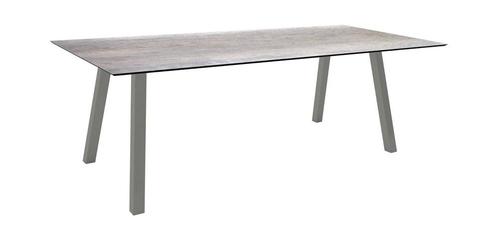 Stern Interno Tafel Aluminium Vierkantrohr met Silverstar, Tuin en Terras, Tuintafels, Ophalen of Verzenden