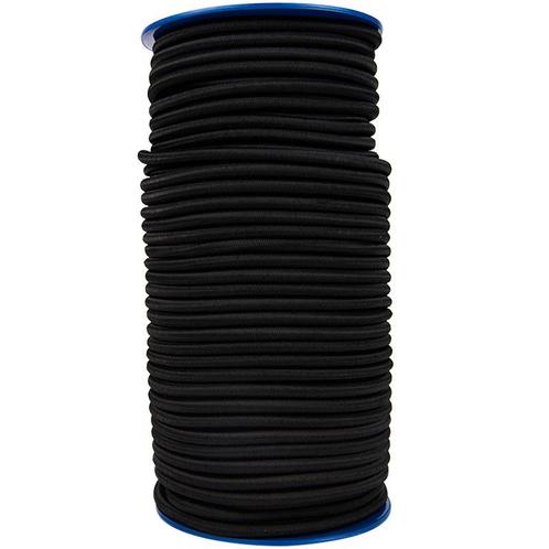 Elastisch koord 8mm zwart - 100 meter, Doe-het-zelf en Verbouw, Overige Doe-het-zelf en Verbouw, Nieuw, Ophalen of Verzenden
