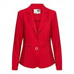 -30% &Co Woman  &Co Woman Blazer phileine comfort twill l-re, Verzenden, Nieuw, Rood