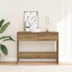 vidaXL Wandtafel 100x35x76,5 cm bewerkt hout artisanaal, Huis en Inrichting, Tafels | Bijzettafels, Verzenden, Nieuw