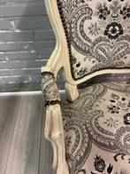 Fauteuil - Hout, Messing, Stoffering, Antiek en Kunst