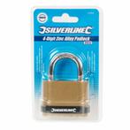 Silverline Hangslot - 4-cijferige combinatie - Roestbeste..., Ophalen of Verzenden, Nieuw