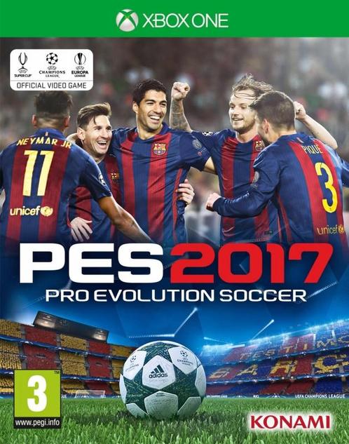 Pro Evolution Soccer 2017 (Xbox One), Spelcomputers en Games, Spelcomputers | Xbox One, Gebruikt, Verzenden