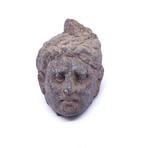 Gandhara Schist Portret van een adelsvrouw - 44 mm