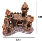 Aquarium Kasteel Decoratie Hars Ornament met Grotten, Dieren en Toebehoren, Vissen | Aquaria en Toebehoren, Verzenden, Nieuw