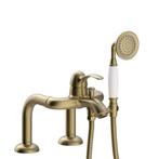 Badrandkraan Tres Clasic Mengkraan Opbouw Incl. Handdouche, Ophalen of Verzenden, Nieuw, Chroom, Kraan