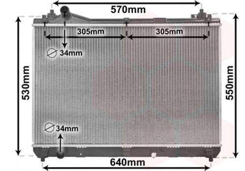 RADIATOR VOOR SUZUKI GRAND VITARA 2005-2008 1770065J00, Auto-onderdelen, Airco en Verwarming, Nieuw, Ophalen of Verzenden