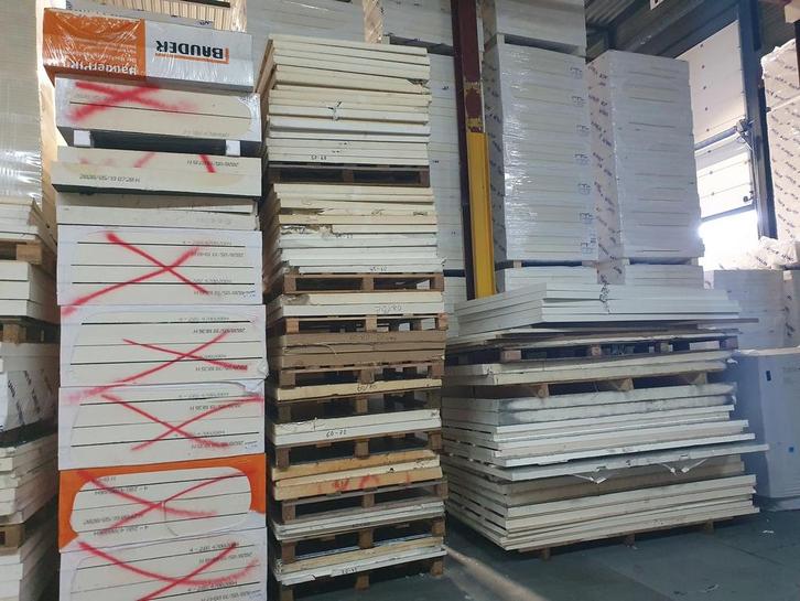 B-keus PIR afschot 2-zijdig aluminium 1200x1200x60/70mm, Doe-het-zelf en Verbouw, Isolatie en Afdichting, Ophalen of Verzenden