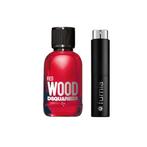 Dsquared2 Red Wood in Fumia Travelcase - 8 ml, Nieuw, Verzenden