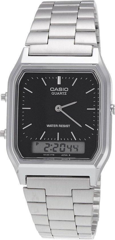 Casio CASIO Collection AQ-230A-1DMQYES Horloge - Staal - Zil, Sieraden, Tassen en Uiterlijk, Horloges | Heren, Nieuw, Verzenden