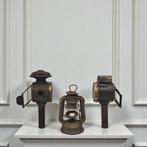 French Industrial Design - Lantaarn - Metaal, Antiek en Kunst, Curiosa en Brocante
