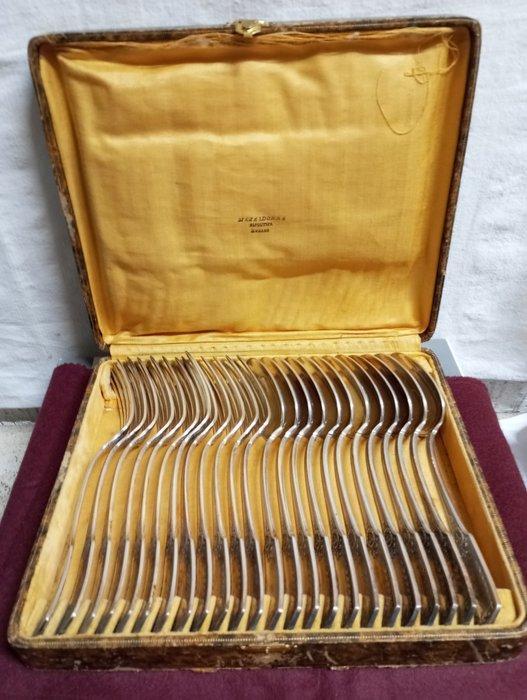 Mezzadonna - Bestekset (24) - Verzilverd, Antiek en Kunst, Antiek | Meubels | Tafels