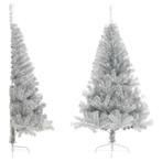 vidaXL Kunstkerstboom half met standaard 150 cm PET, Diversen, Kerst, Verzenden, Nieuw