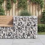 vidaXL Schanskorf 70x70x65 cm gegalvaniseerd ijzer, Verzenden, Nieuw, Metaal, 60 tot 100 cm