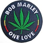 Bob Marley - One Love Leaf - patch officiële merchandise, Verzamelen, Ophalen of Verzenden, Nieuw, Kleding