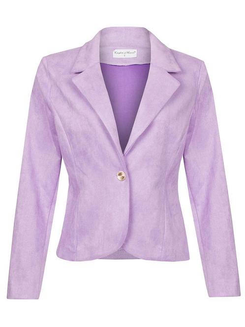 Blazer Simone Lila XXL (44), damesjasje, Kleding | Dames, Jasjes, Kostuums en Pakken, Verzenden